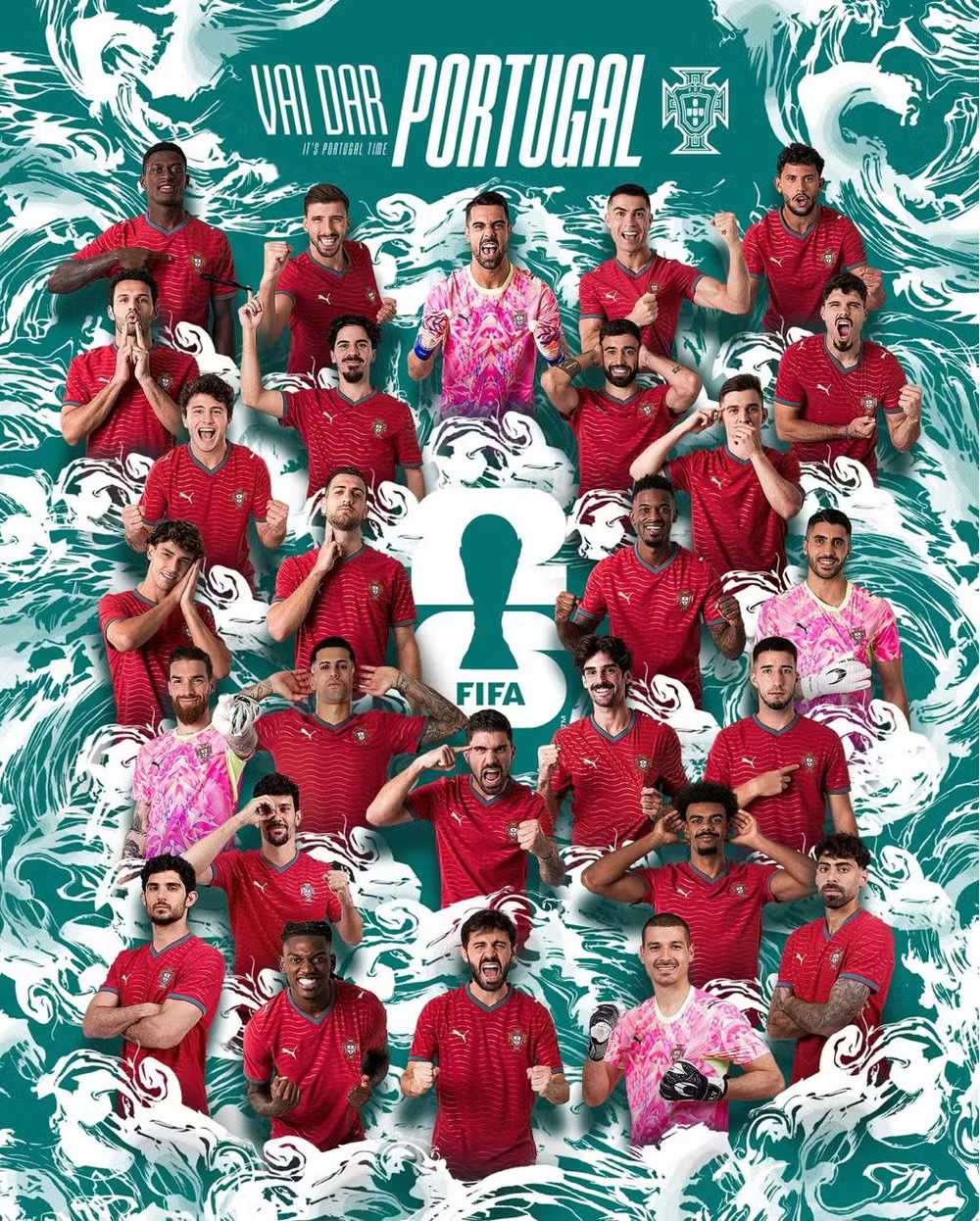 Portugal divulga lista da Copa e Cristiano Ronaldo pode alcançar feito inédito
