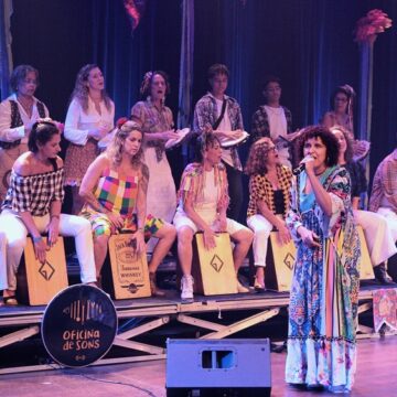 Oficina de Sons leva música nordestina e batucada para o Arraiá da Prefs com show gratuito no Pelourinho