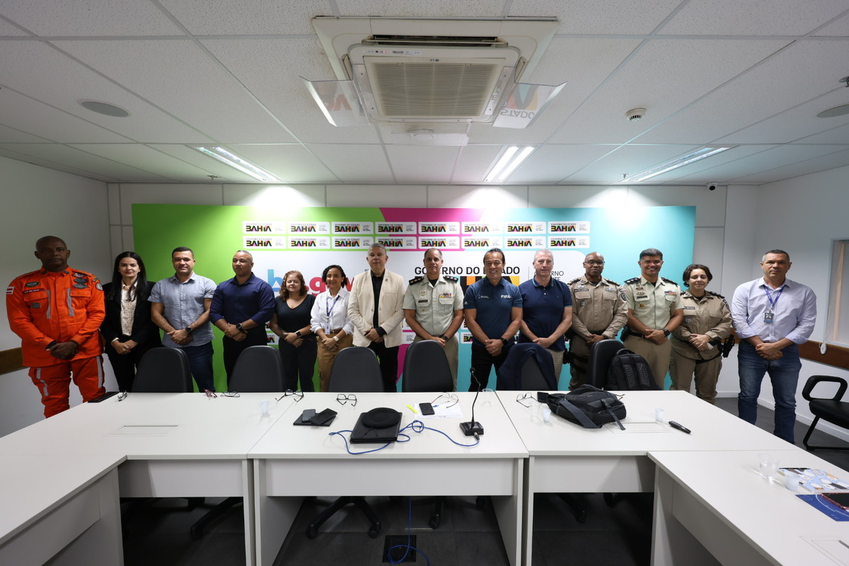Representantes da Fifa visitam Salvador e discutem segurança para a Copa do Mundo Feminina