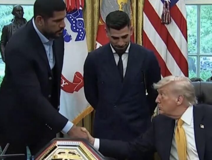 Donald Trump faz elogio a lutador brasileiro ao anunciar UFC na Casa Branca: ‘Enorme’