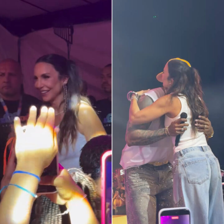 Ivete Sangalo participa de show de Léo Santana em Salvador; veja como foi