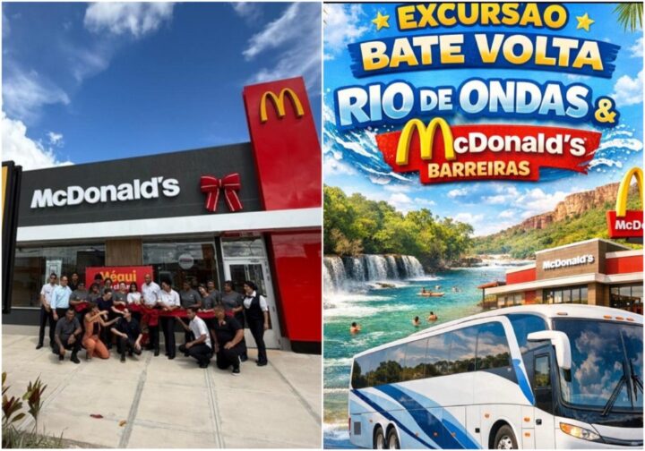 McDonald’s inaugura unidade em Barreiras e baianos viajam até 200km em excursões para comer Big Mac