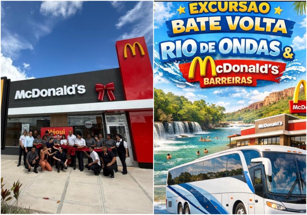 McDonald’s inaugura unidade em Barreiras e baianos viajam até 200km em excursões para comer Big Mac