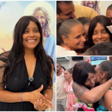Após vencer o câncer, mulher celebra cura em carreata por Feira de Santana