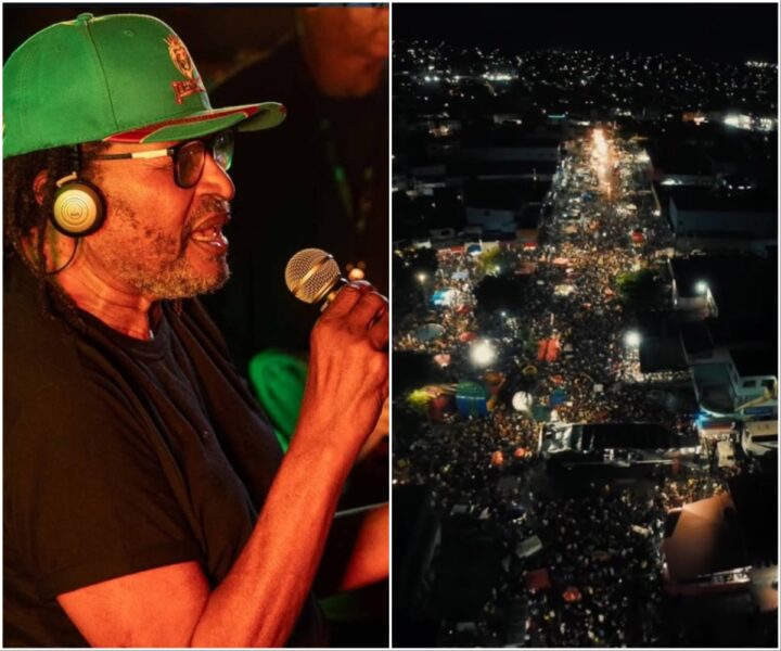 Edson Gomes lota ruas do subúrbio de Salvador com show especial ao lado do filho Isaque