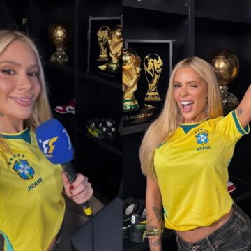 Repórter na Copa, Karoline Lima celebra oportunidade e declara: “Nunca quis ser sombra de ninguém”