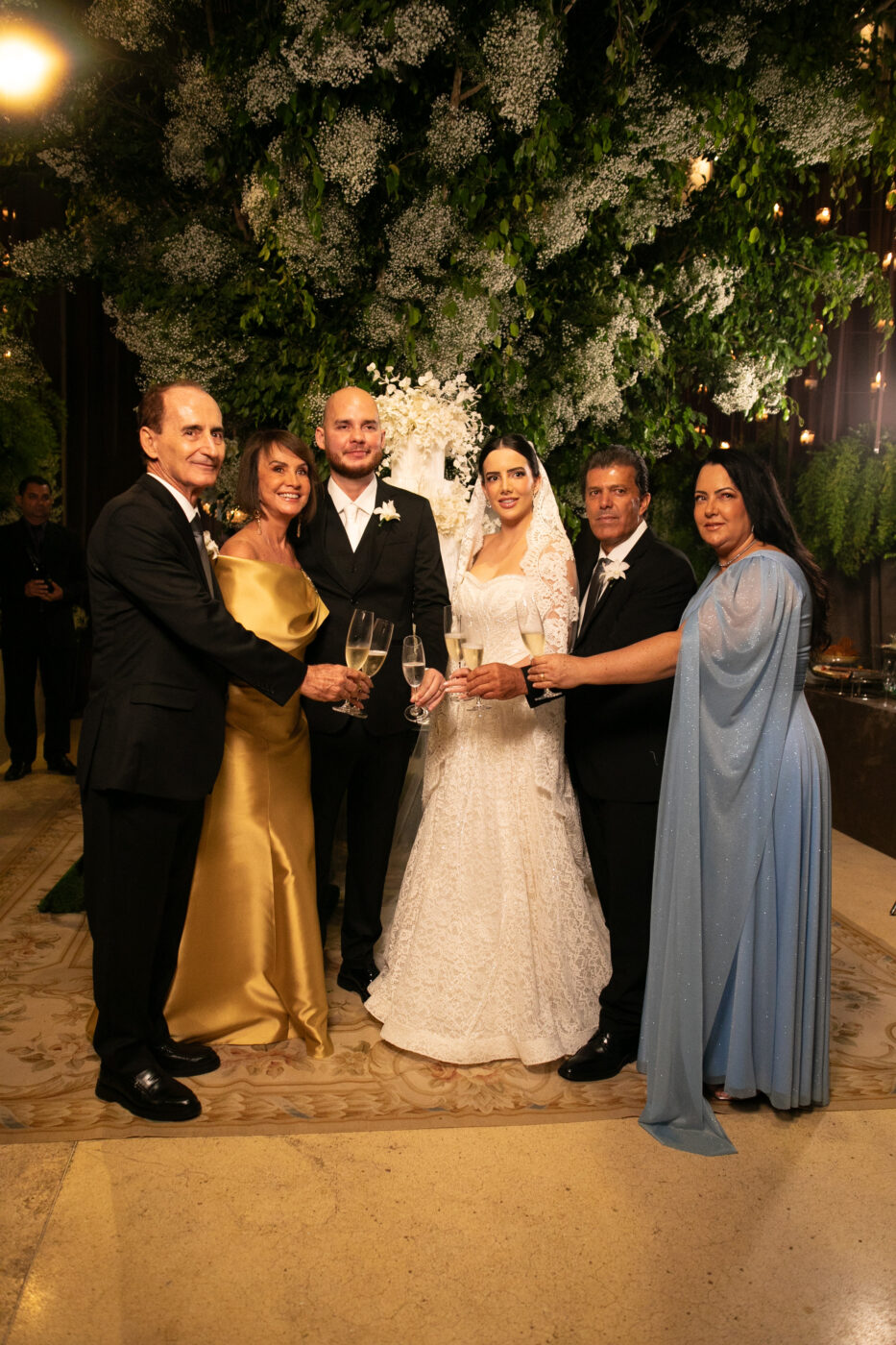 Antonio, Liliane, Matheus Andrade, Ellen, Reginaldo Baleeiro e Elania Rocha