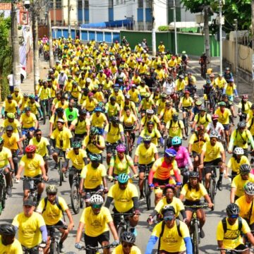 Evento ciclístico em Salvador reforça atenção ao trânsito seguro e combate à violência infantil