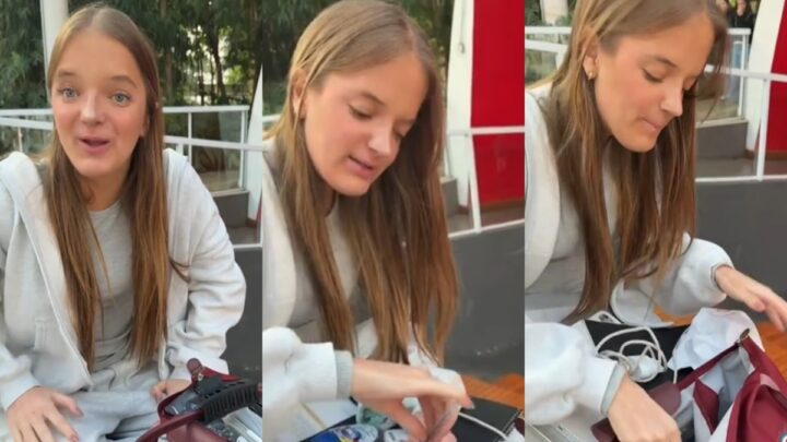 Rafa Justus impressiona ao mostrar objetos que leva na bolsa da escola: ‘Que vergonha’