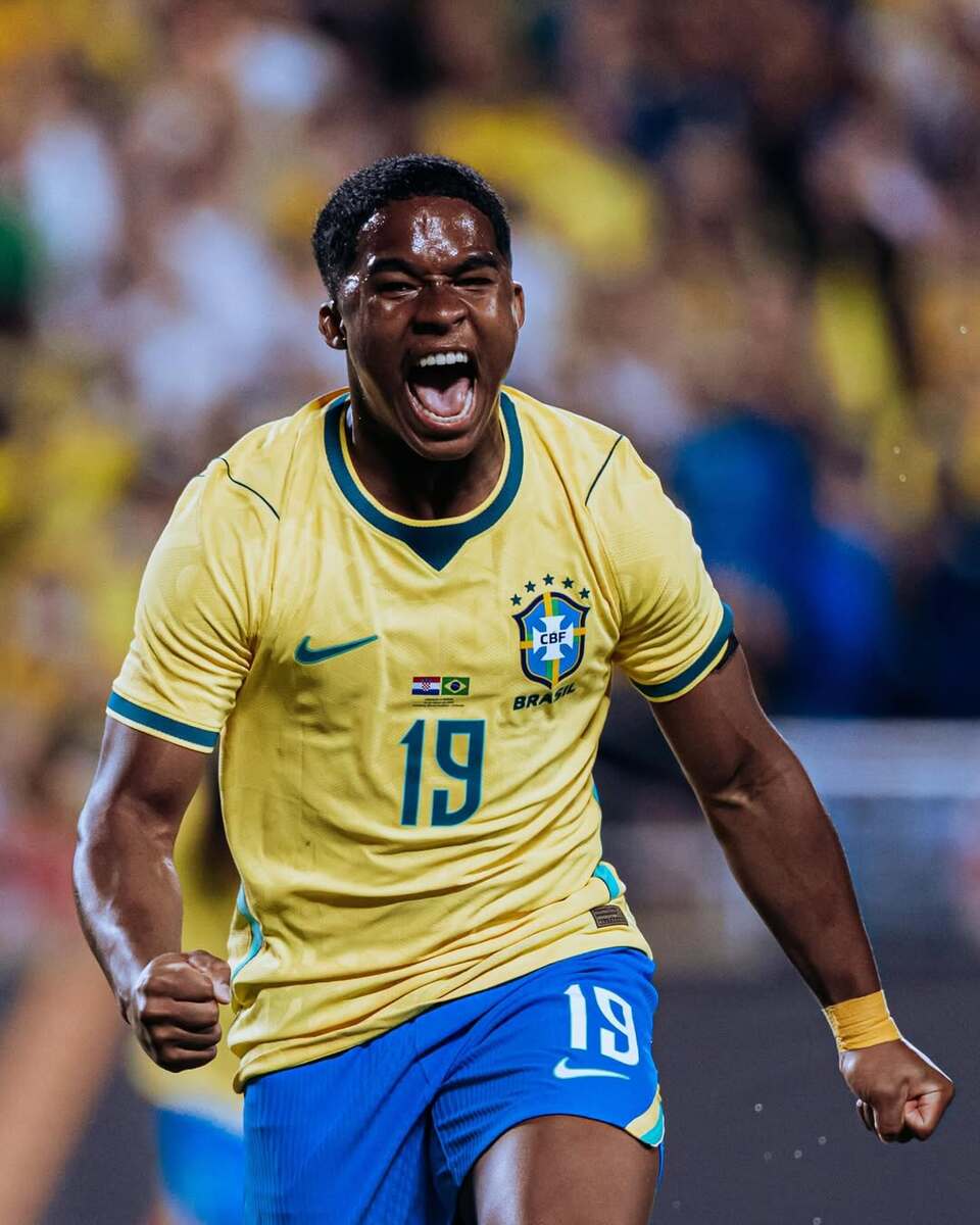 Aos 19 anos, Endrick se emociona ao falar sobre primeira Copa do Mundo com a Seleção Brasileira