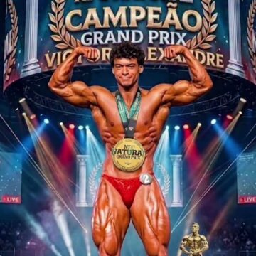 Filho de Xanddy e Carla Perez ganha homenagem do pai após títulos em campeonato de fisiculturismo