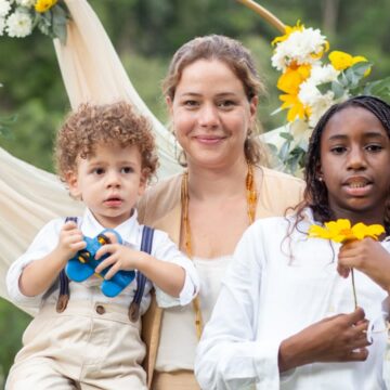 Leandra Leal compartilha fotos raras com os filhos: ‘Viva esse amor-cachoeira’