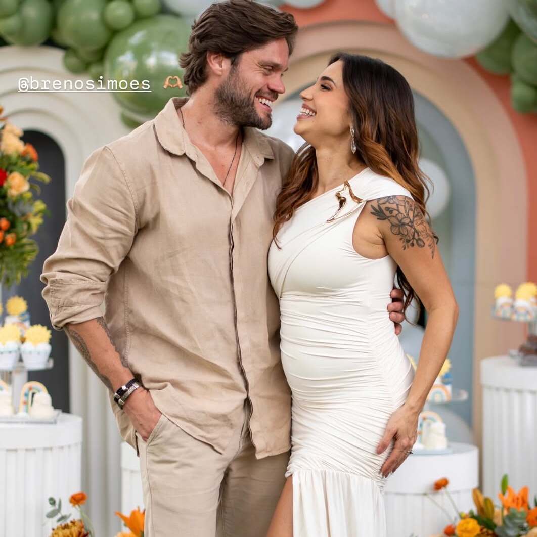 Paula Amorim e Breno Simões revelam sexo do segundo bebê e comemoram: “Depois da tempestade”