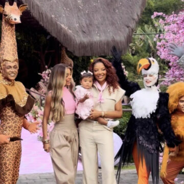 Ludmilla e Brunna Gonçalves celebram aniversário da filha Zuri com festa luxuosa; veja