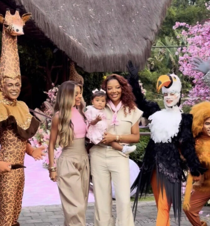 Ludmilla e Brunna Gonçalves celebram aniversário da filha Zuri com festa luxuosa; veja