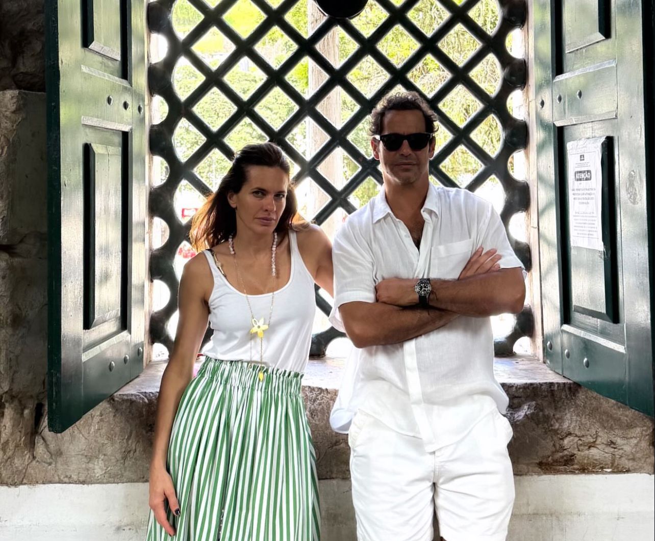 Sócio do Fasano, Constantino Bittencourt visita Salvador ao lado da esposa Melanie