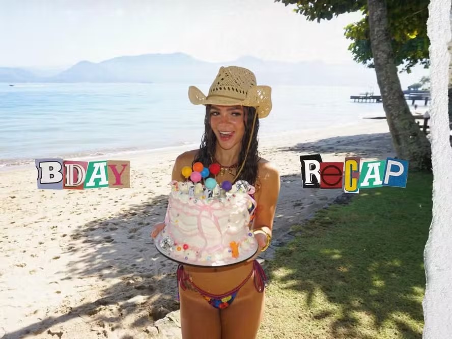 Mel Maia celebra 22 anos e abre álbum de fotos de festa na praia