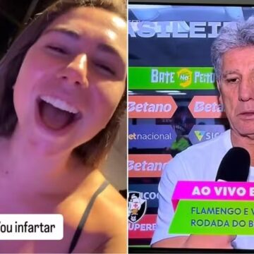 Carol Portaluppi é sincera sobre torcida do Vasco: Dá a sensação de que vou infartar’