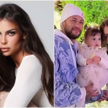 Amanda Kimberlly se emociona após atitude de filha com Neymar: ‘Fui às lágrimas’