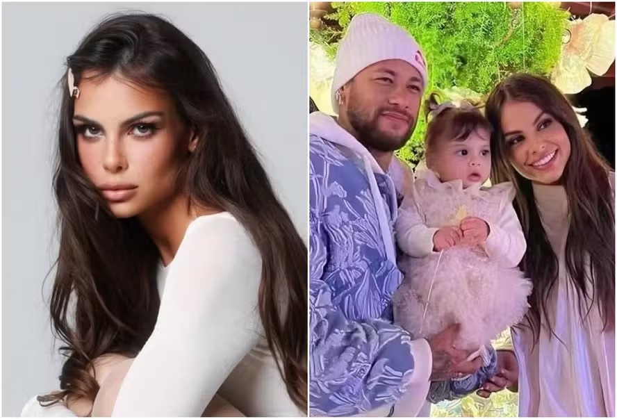 Amanda Kimberlly se emociona após atitude de filha com Neymar: ‘Fui às lágrimas’