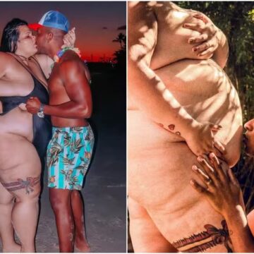 Thais Carla se declara ao marido e posta fotos antigas do casal: ‘Melhor amigo e amante’