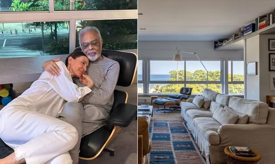 Gilberto Gil coloca à venda apartamento de frente para o mar: ‘Ficou pequeno’