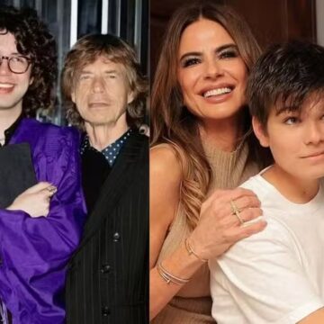 Luciana Gimenez revela que Lucas Jagger não recebe pensão do pai Mick e explica: ‘Trabalho desde os 16’