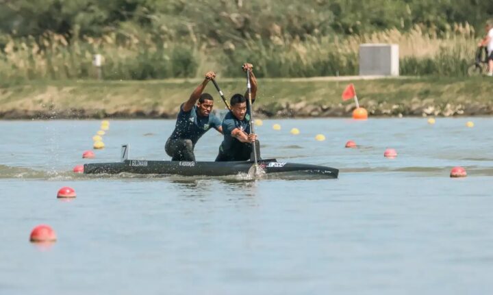 Dupla baiana conquista medalha de bronze na Copa do Mundo de Canoagem