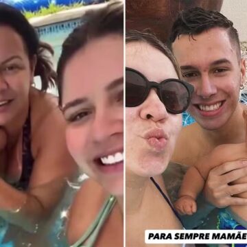 Dona Ruth e irmão homenageiam Marília Mendonça no Dia das Mães: ‘Para sempre mamãe do Léo’