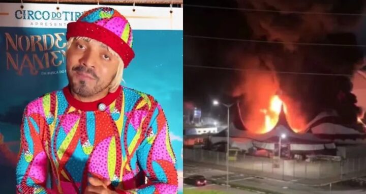 Incêndio destrói Circo do Tirullipa: ‘O picadeiro está de luto’, lamenta humorista