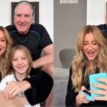 Ana Paula Siebert ganha joia mesmo após filha optar por bijuteria: ‘Papai não perde discussão’