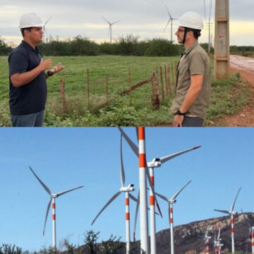 Cidade baiana é destaque em série da GloboNews como referência em energia eólica
