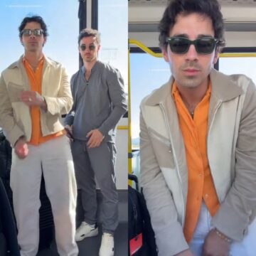Jonas Brothers desembarcam no Brasil e viralizam ao fazer o “passinho do Jamal”; veja vídeo