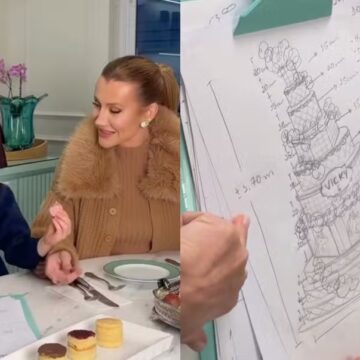 Vicky Justus pede bolo ‘do tamanho da mãe’, Ana Paula Siebert, para aniversário de 6 anos; detalhes
