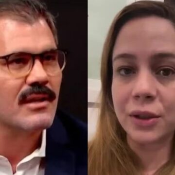 Leandra Leal se revolta após fala de Juliano Cazarré: ‘Uma mentira repetida mil vezes não vai virar verdade’