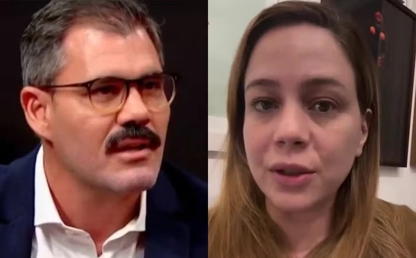 Leandra Leal se revolta após fala de Juliano Cazarré: ‘Uma mentira repetida mil vezes não vai virar verdade’