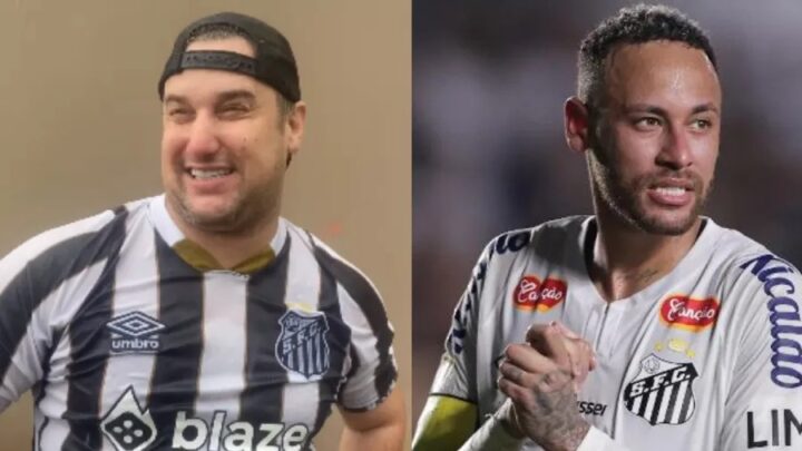 Humorista que viralizou imitando Neymar realiza sonho graças ao craque