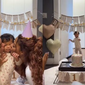 Brunna Gonçalves comemora 1 ano de Zuri, filha com Ludmilla: ‘Nosso pedacinho do céu’