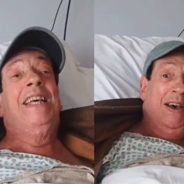 Marcos Oliveira, o Beiçola de ‘A Grande Família’, aparece pela primeira vez após cirurgia e tranquiliza fãs