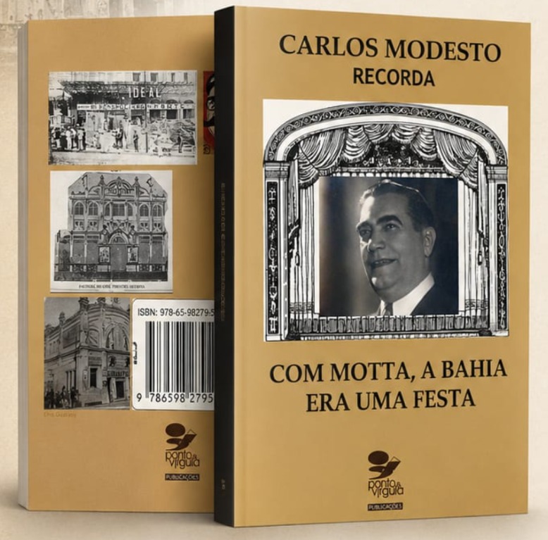 Com Motta a Vida era uma Festa: livro contando a história do entretenimento em Salvador será lançado em 28 de maio
