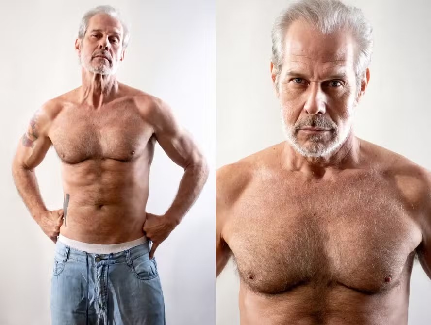 Galã dos anos 90, Nico Puig faz ensaio sensual aos 53: ‘Envelhecer não apaga o desejo’