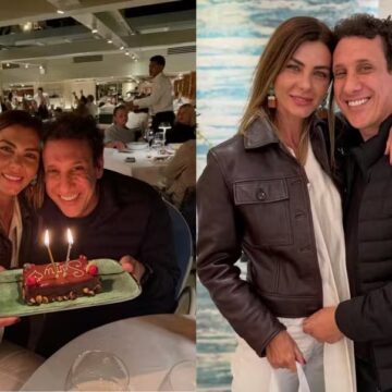 Filha de Datena, Letícia se declara para o namorado, o economista Samy Dana