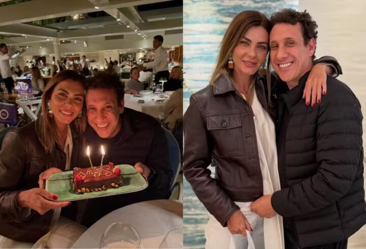 Filha de Datena, Letícia se declara para o namorado, o economista Samy Dana