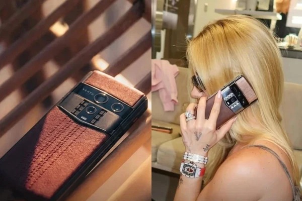 Nada de iPhone! Virginia tem celular que custa R$ 27 mil; conheça modelo de luxo