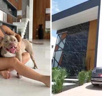 Piscina gigante e compra ‘no escuro’: conheça a mansão de luxo de Deolane no litoral paulista