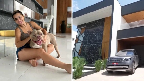 Piscina gigante e compra ‘no escuro’: conheça a mansão de luxo de Deolane no litoral paulista