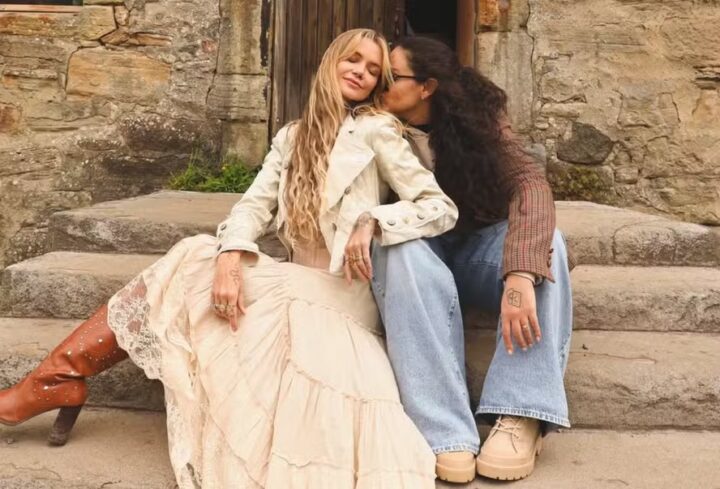 Em lua de mel, Marcela Mc Gowan visita cenário de ‘Outlander’ com Luiza Martins