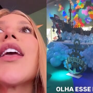 Virginia dá spoiler e revela que festa de Maria Alice terá show de fogos e até fada voando: ‘Tá surreal’