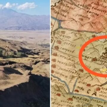 Mapa-múndi de 1587 indica localização da Arca de Noé em montanha; veja lugar