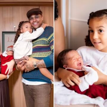 Lore Improta recebe alta e volta para casa com família após nascimento de Levi; veja fotos